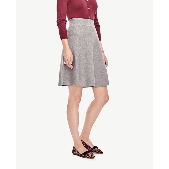 Ann Taylor Skirts | Nwt Ann Taylor Gray 
